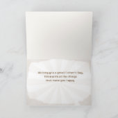 Happy Vaderdag Sun Rays Kaart (Binnen)