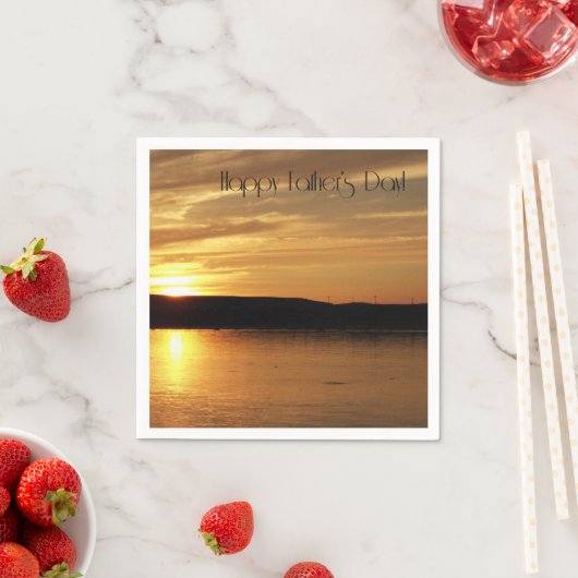 Happy Vaderdag Sunset Cocktail servetten (Insitu)