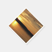 Happy Vaderdag Sunset Cocktail servetten (Hoek)