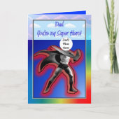 HAPPY VADERDAG SUPER HERO DAD KAART (Voorkant)