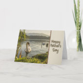Happy Vaderdag Swans Kaart (Voorkant)