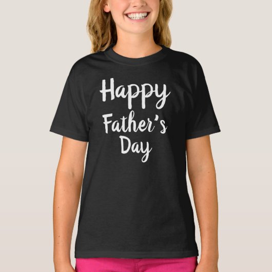 Happy Vaderdag T-Shirt (Voorkant)