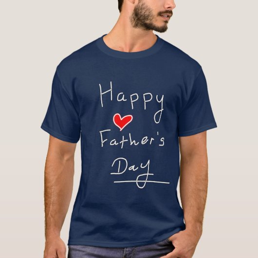 Happy Vaderdag T-shirt (Voorkant)