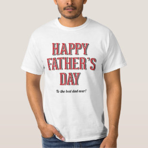 Happy Vaderdag T-shirt