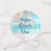 Happy Vaderdag table confetti van dalDesignNZ (Kleine voorkant)
