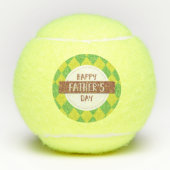 Happy Vaderdag Tennisballen (Voorkant)