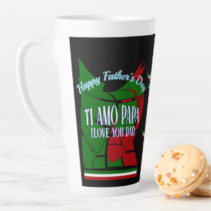 Happy Vaderdag TI AMO PAPA I Love You Dad Mok