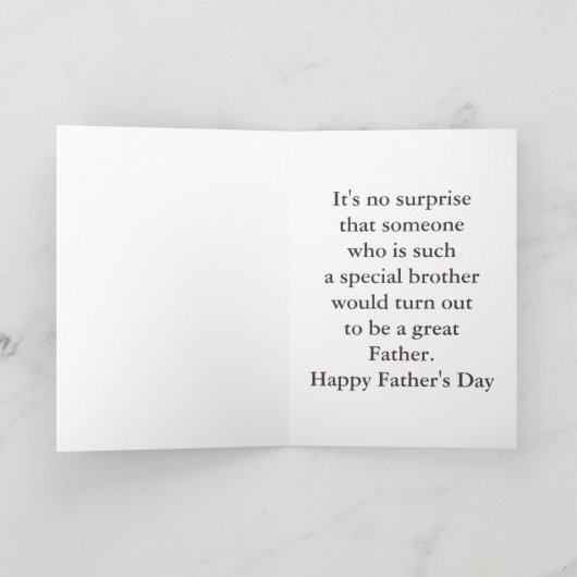 Happy Vaderdag to Brother, Bowl of Cherries Kaart (Binnen)