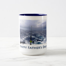 Happy Vaderdag Tweekleurige Koffiemok