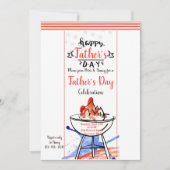 Happy Vaderdag Uitnodiging (Voorkant)