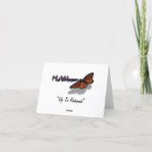 Happy Vaderdag up to Redwood Kaart (Achterkant)