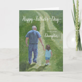 Happy Vaderdag van Daughter Kaart