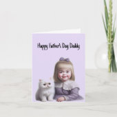 Happy Vaderdag van Daughter Kaart (Voorkant)