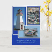 Happy Vaderdag - Van dochter en schoonzoon Kaart (Gele Bloem)