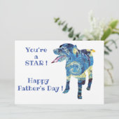 Happy Vaderdag, Van Gogh, (Staand voorkant)