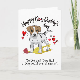 Happy Vaderdag van Jack Russell Terrier Kaart