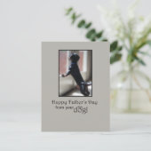 Happy Vaderdag van je kleine hond Briefkaart (Staand voorkant)