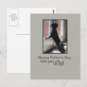 Happy Vaderdag van je kleine hond Briefkaart (Voorkant / Achterkant)