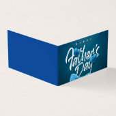 Happy Vaderdag Visitekaartje (Buitenkant)