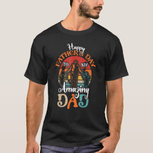 Happy Vaderdag voor mijn geweldige vader zoon of D T-shirt