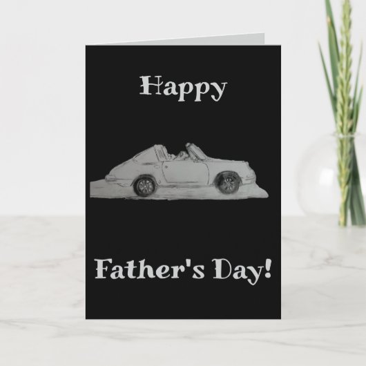 Happy Vaderdag Wenskaart Bedankkaart (Voorkant)