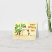 Happy Vaderdag Wenskaart Bedankkaart (Voorkant)