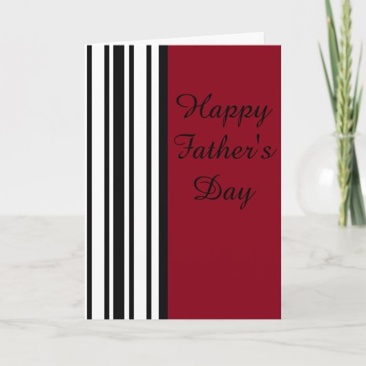 Happy Vaderdag Wenskaart Kaart (Voorkant)