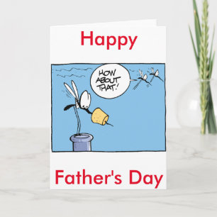 Happy Vaderdag Wine Humor Card Kaart