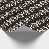 Happy Vaderdag word getild Cadeaupapier (Hoek)