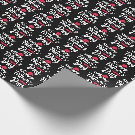 Happy Vaderdag word getild Cadeaupapier (Hoek)