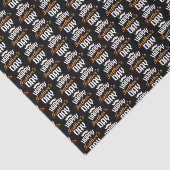 Happy Vaderdag word getild Tissuepapier (Detail)