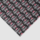 Happy Vaderdag word getild Tissuepapier (Detail)