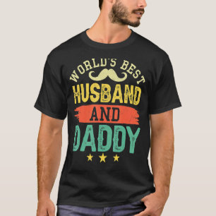 Happy Vaderdag World's beste man en papa T-shirt