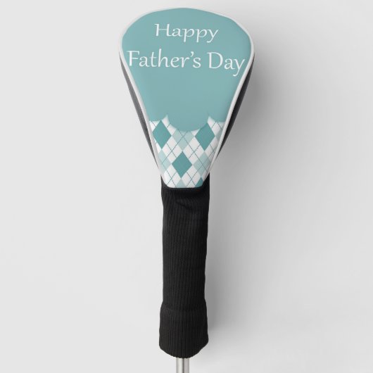 Happy Vaderdag | Zazzle_Growshop. Golfheadcover (Voorkant)