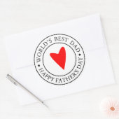 Happy Vaderdag- zegel (Envelop)