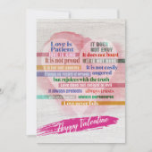 Happy Valentijn - 1 Corinthians 13 (Voorkant)