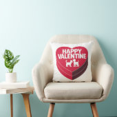 Happy Valentijn, Box of Chocs & Furry Silhouette Kussen (Stoel)