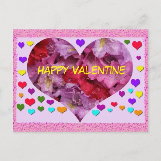 Happy Valentijn Briefkaart (Voorkant)