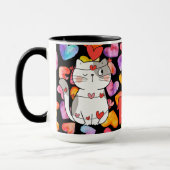 Happy valentijn Cats Mok (Links)