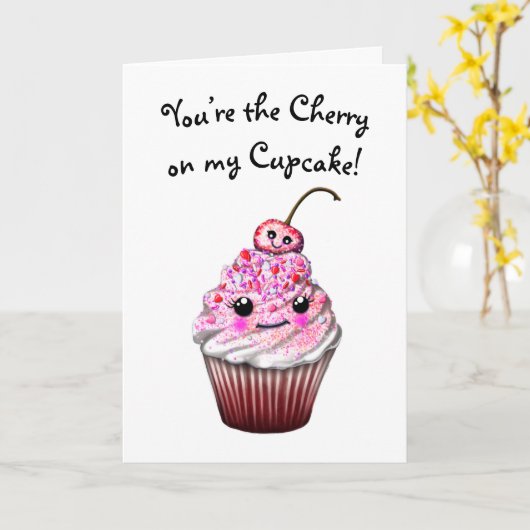 Happy Valentijn Day Card Kaart (Gele Bloem)