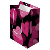 Happy Valentijn Day Gift Bag Medium Cadeauzakje (Voorkant Gekanteld)