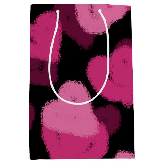 Happy Valentijn Day Gift Bag Medium Cadeauzakje (Voorkant)