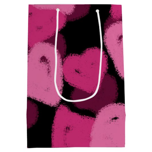 Happy Valentijn Day Gift Bag Medium Cadeauzakje (Achterkant)