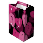 Happy Valentijn Day Gift Bag Medium Cadeauzakje (Achterkant Gekanteld)