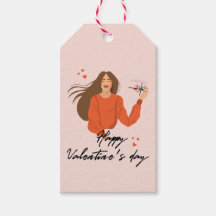 Happy Valentijn Day Gift Label