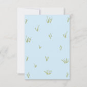 Happy Valentijn Day Kaart Blue (Achterkant)