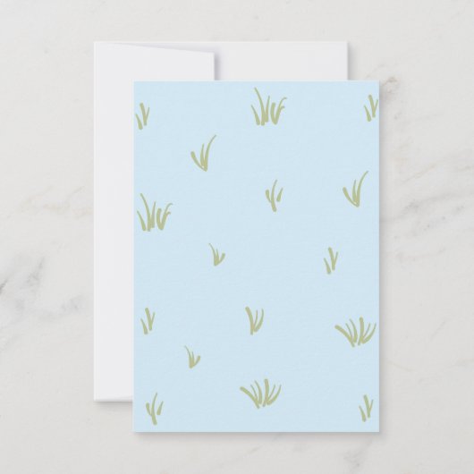 Happy Valentijn Day Kaart Blue (Achterkant)