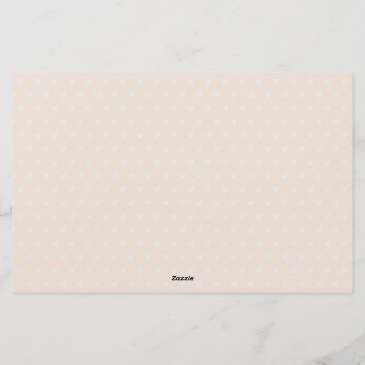 Happy Valentijn Day Modern Script Photo Briefpapier (Achterkant)