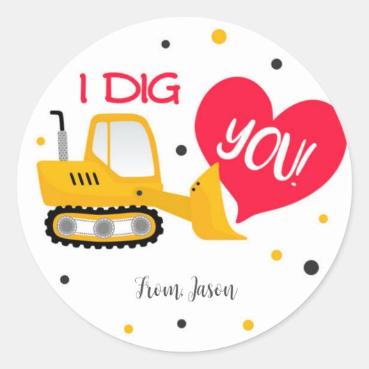 Happy Valentijn Day Stickers (Voorkant)