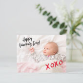 Happy Valentijn de dagFoto xoxo douane Briefkaart (Staand voorkant)